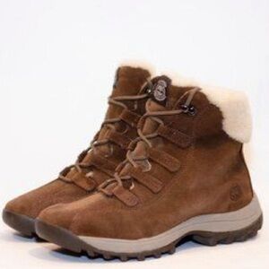 Timberland Women’s Canard Resort Mid 2 0 Brown Suede Ankle Boots Size 7.5 US